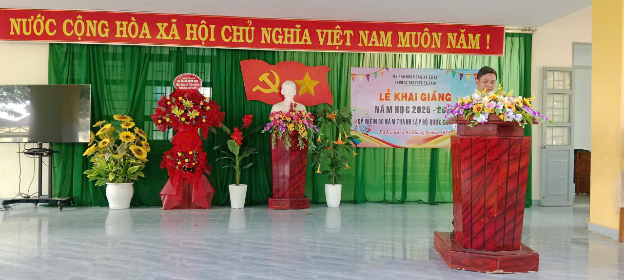 Hình ảnh lễ khai giảng năm học 2025-2026